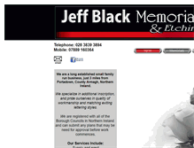 Tablet Screenshot of jeffblacketchings.com